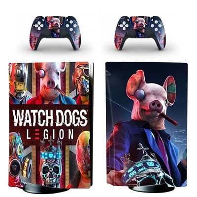 наклейки watch dogs для PS5