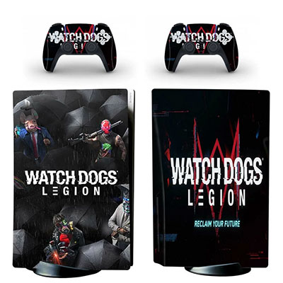 наклейки watch dogs для PS5