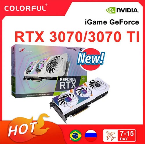 Colorful RTX 3070 и 3070ti с Алиэкспресс