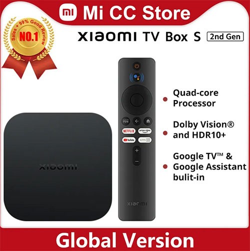  Xiaomi Mi TV Box S 2nd Gen с Алиэкспресс