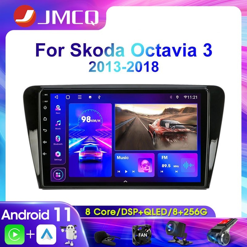 Автомагнитола 2 Din дляSkoda Octavia 3 A7 2013-2018