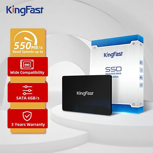 Бюджетный SATA 3 SSD накопитель KingFast
