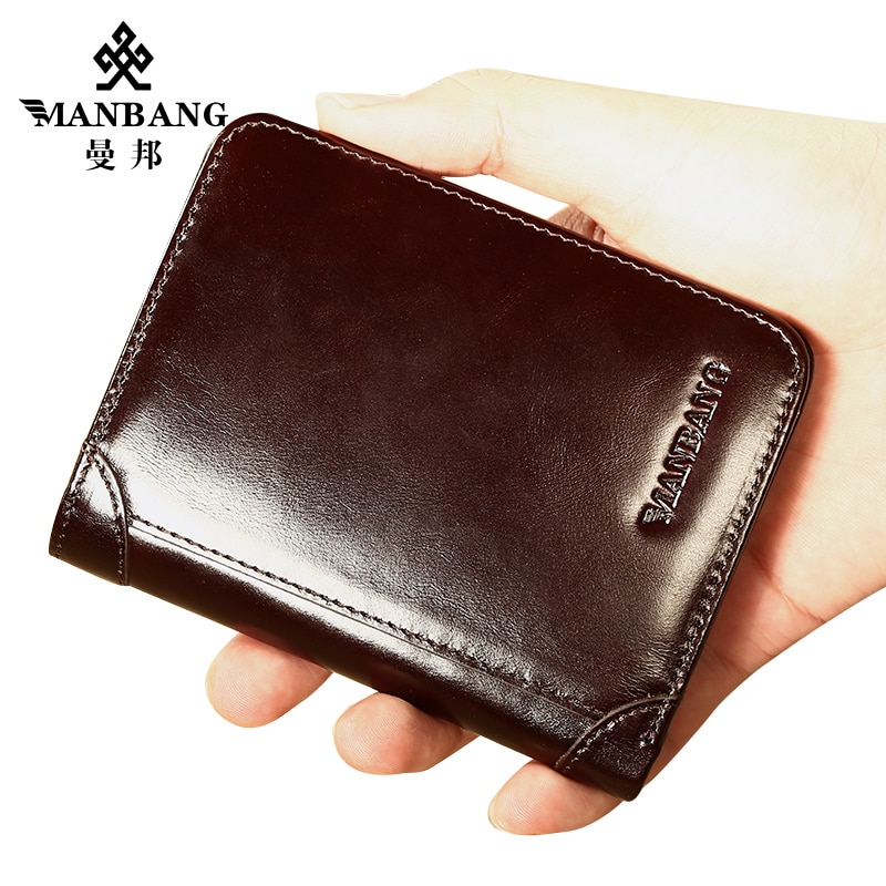 ManBang MBQ0096 кошелек из натуральной кожи