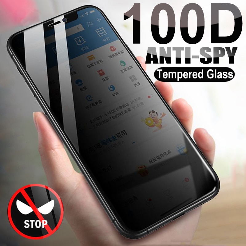 Защитное стекло 100D для iPhone 13, 12 mini, 11 Pro, XS Max, X, XR, 7, 8, 6, 6S Plus, SE 2020