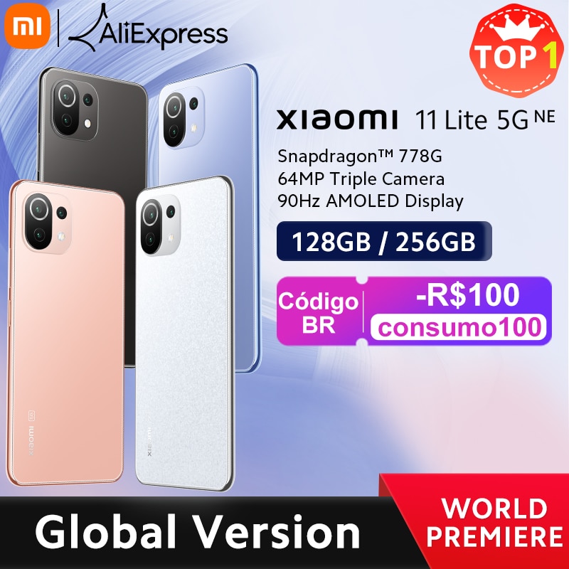 Глобальная версия Xiaomi 11 Lite 5G