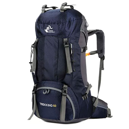 Нейлоновый рюкзак объемом 60 л для кемпинга и туризма FREE KNIGHT