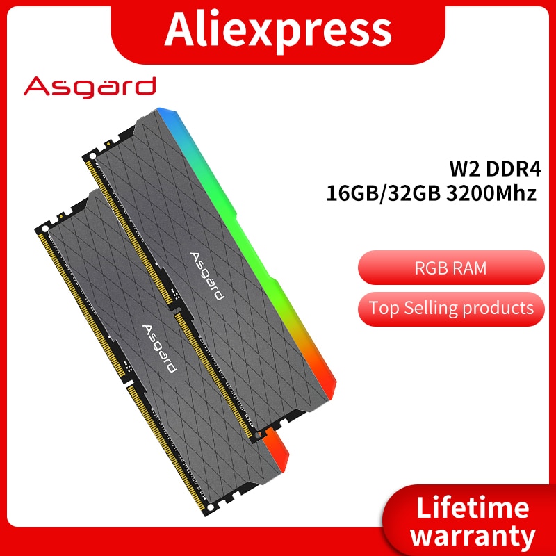 Оперативная память Asgard Loki w2 RGB DDR4 8GBx2