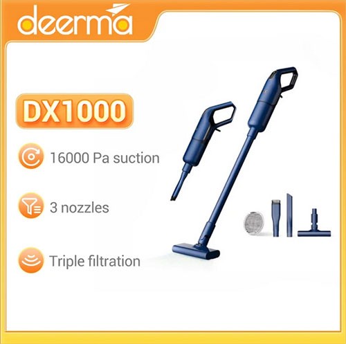 Вертикальный пылесос Deerma DX1000 на Алиэкспресс
