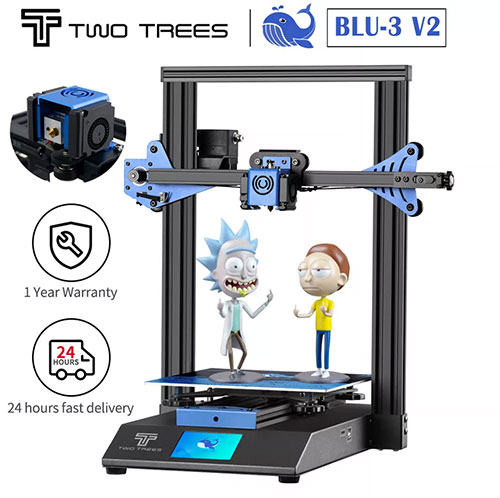 3D принтер с Алиэкспресс Twotrees Bluer V2