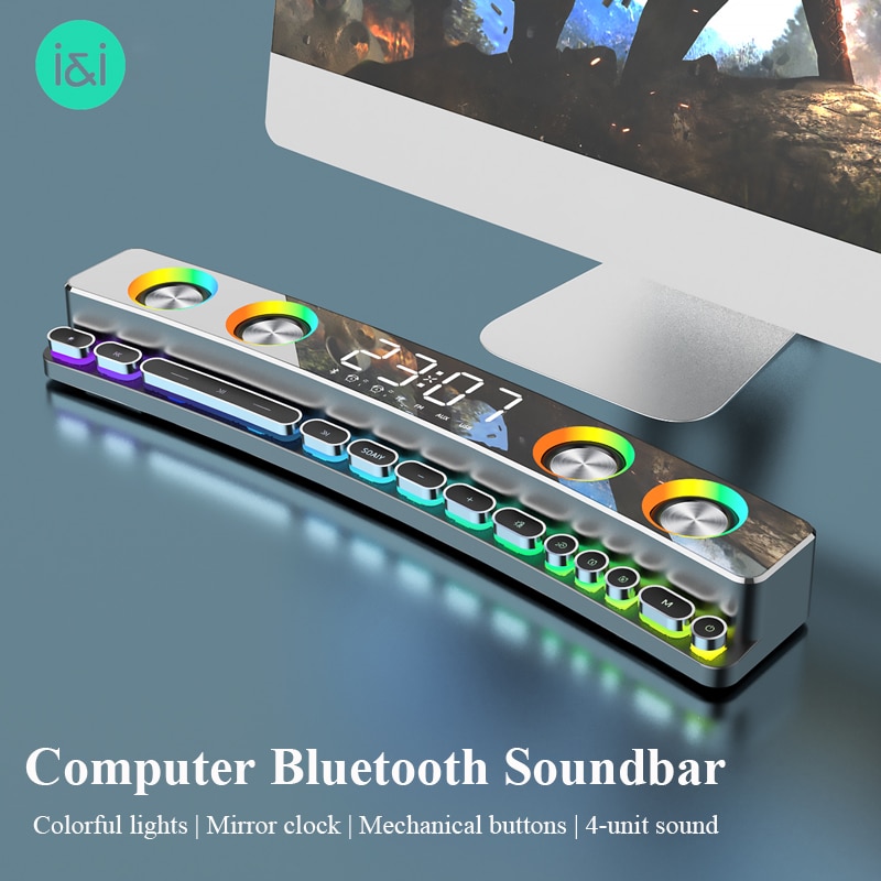 Саундбар с подсветкой SH39 Bluetooth Speaker