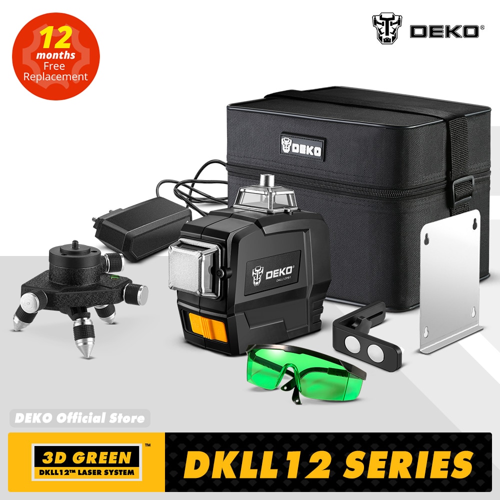 Лазерный уровень DEKO DKLL12 Series