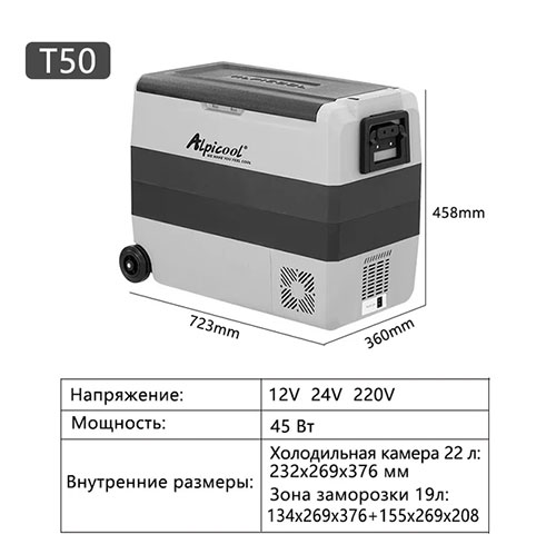 Alpicool T50 на Aliexpress